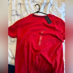 Red medium new Tommy Hilfiger t shirt